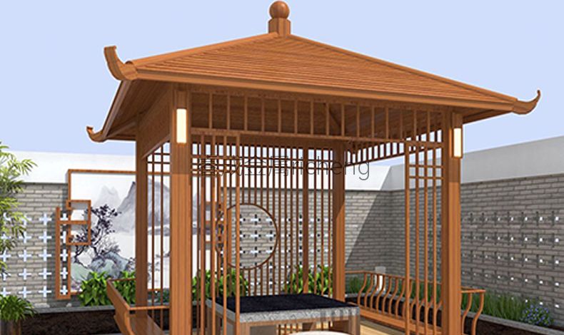 睿成鋁合金涼亭，涼亭效果圖，涼亭報(bào)價(jià)